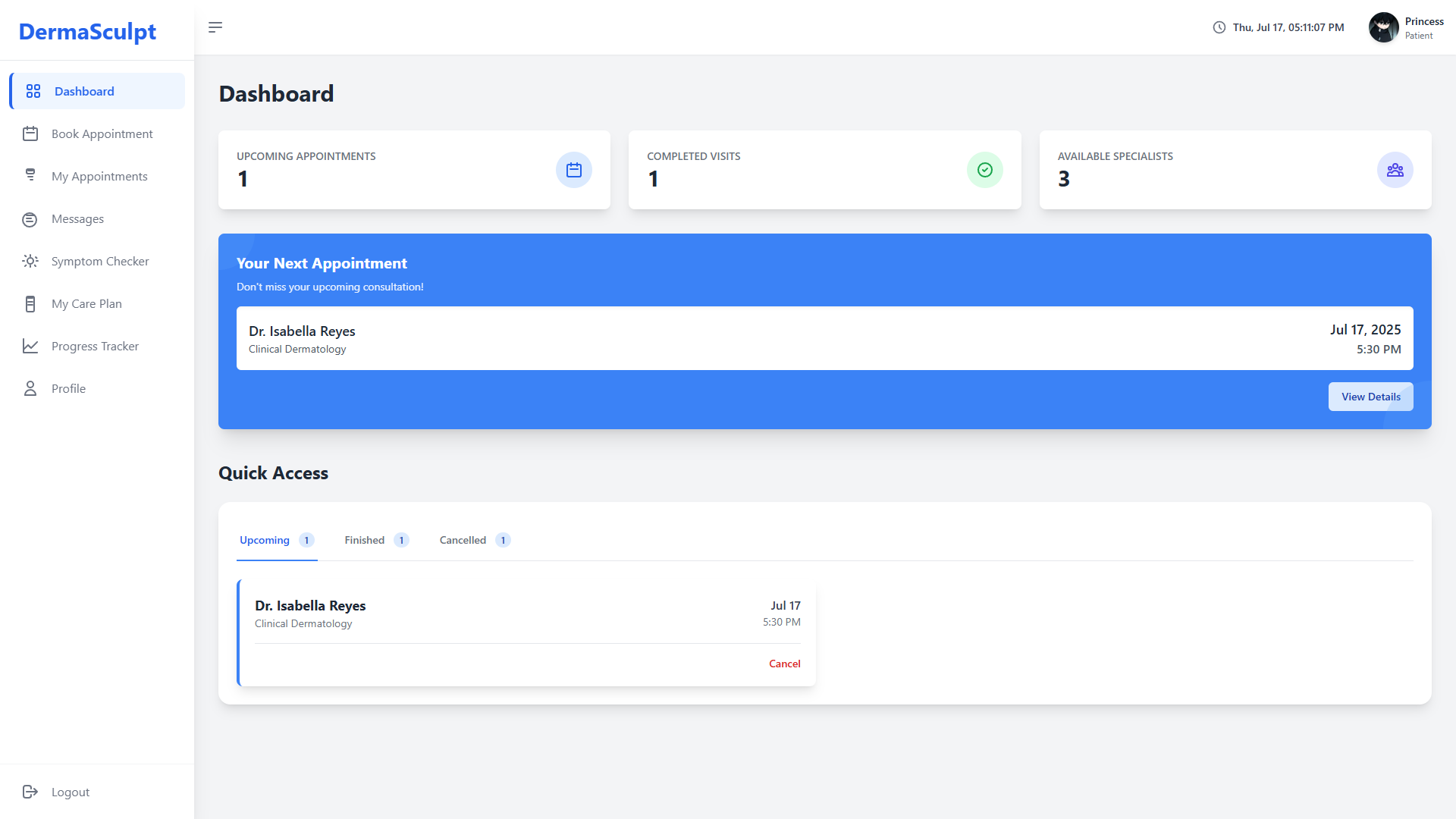 Derma-AI Project Screenshot