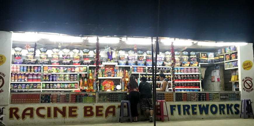 About Racine Beatrice Fireworks